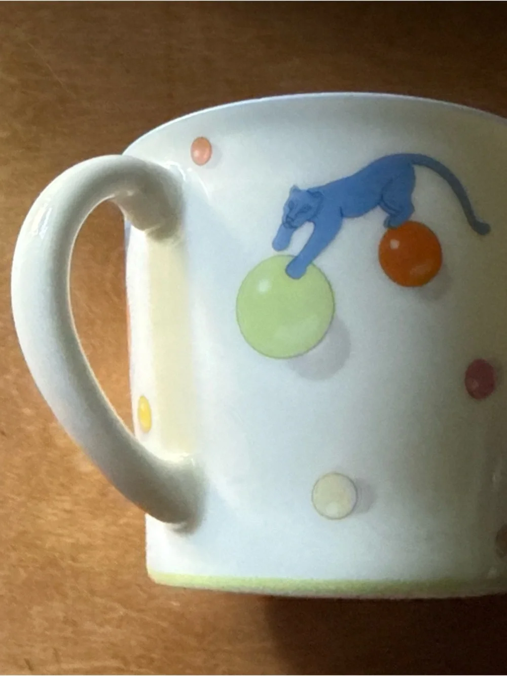 Cartier LES MAISON DES ENFANTS Two handed Mug Children's Cup made in France